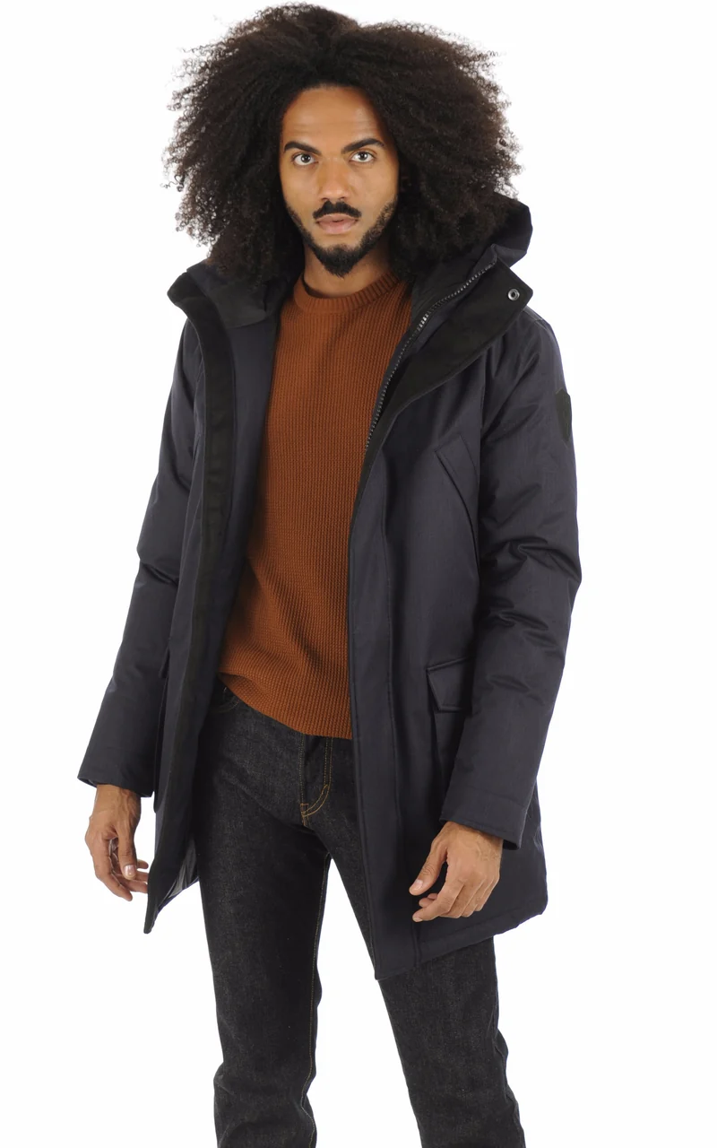 Parka Travis bleu marine