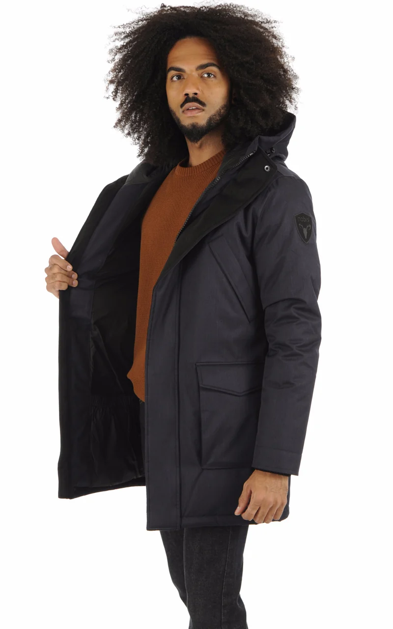 Parka Travis bleu marine