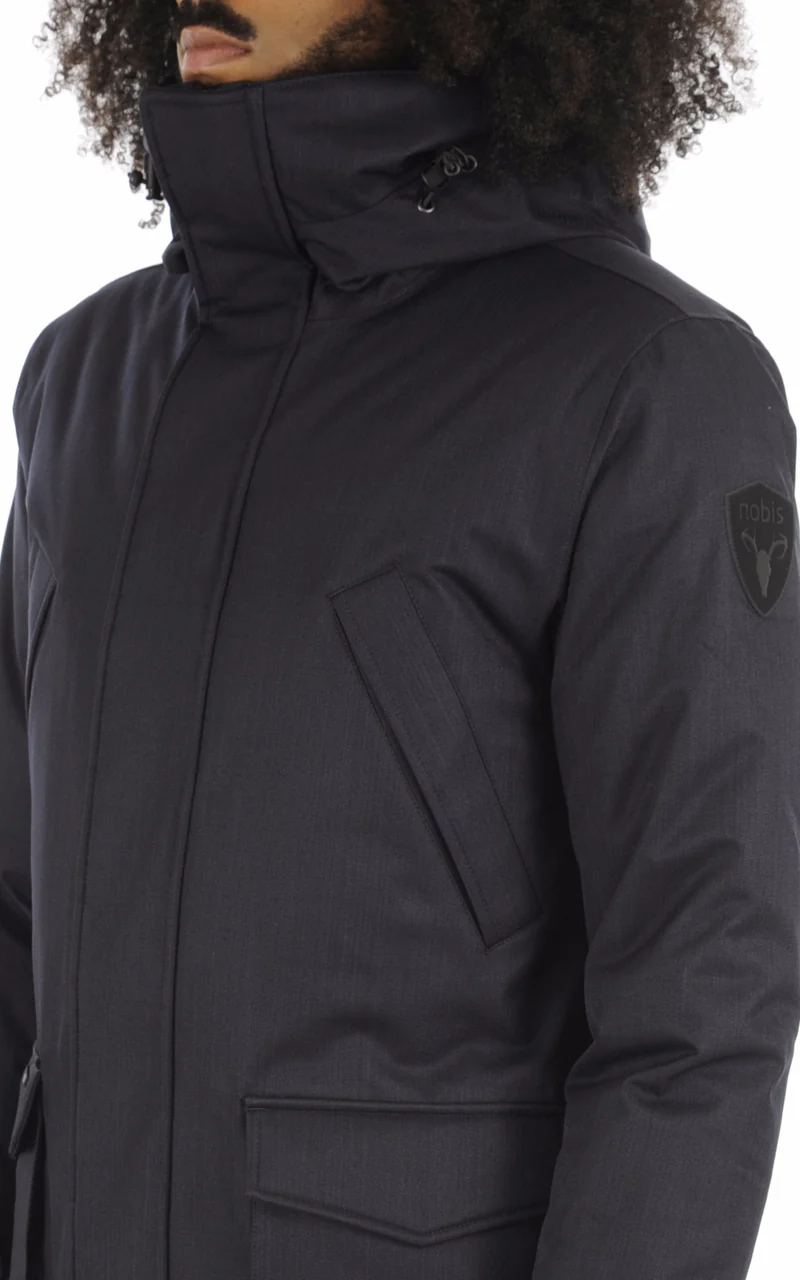 Parka Travis bleu marine