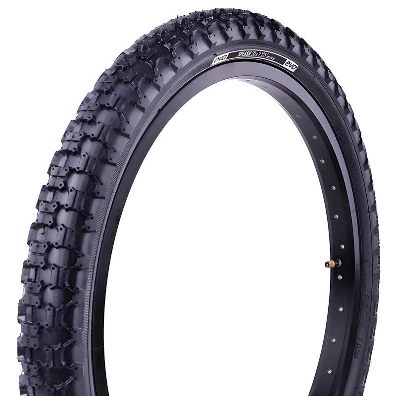Pneu Evo Splash 12x2 1/4 rigide Noir