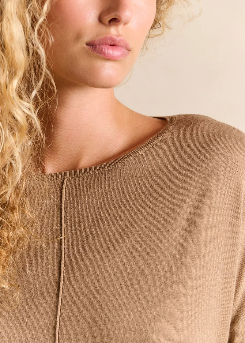 Pull col bateau oversize