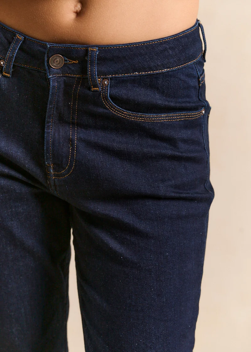 Jean boyfriend à cinq poches