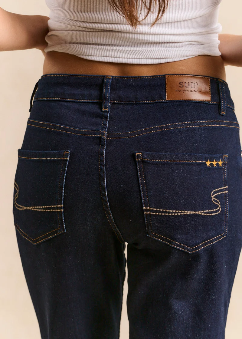 Jean boyfriend à cinq poches