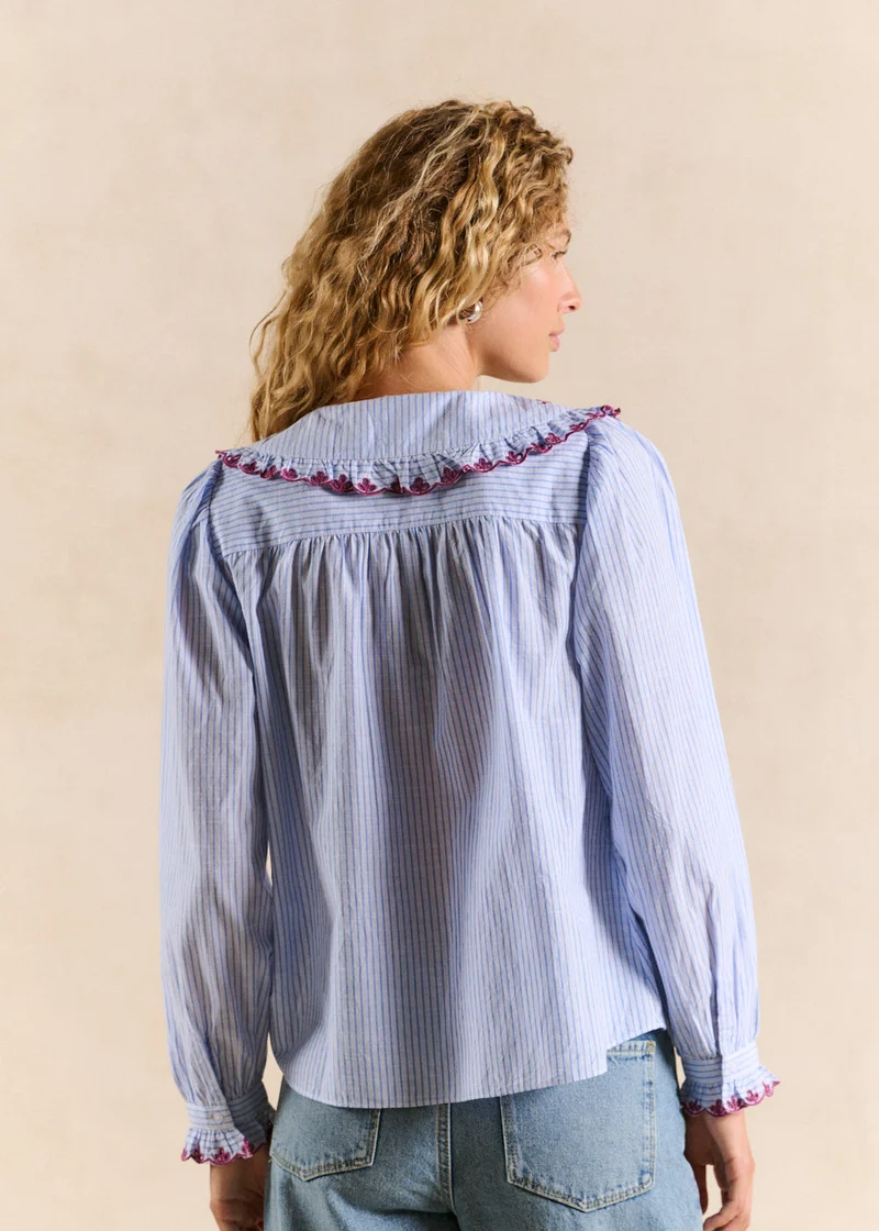 Chemise col claudine