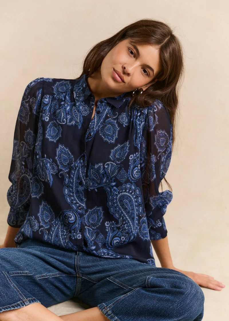Chemise imprimé cachemire