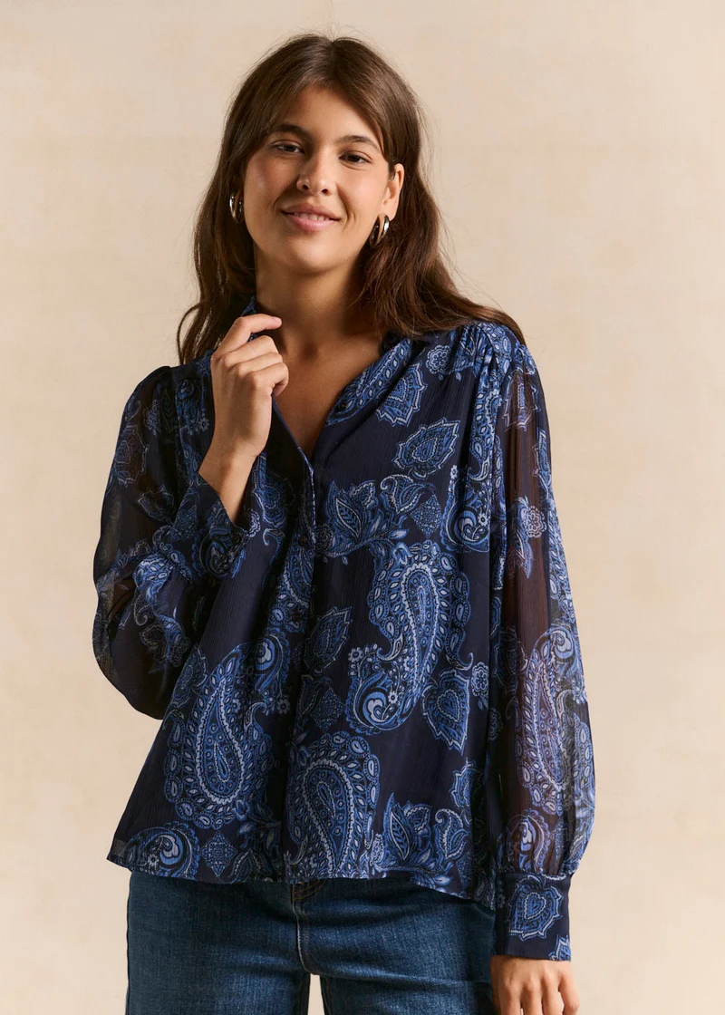 Chemise imprimé cachemire