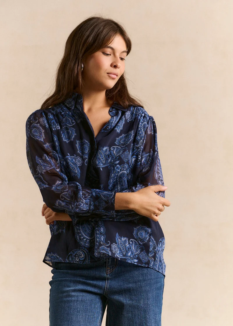 Chemise imprimé cachemire