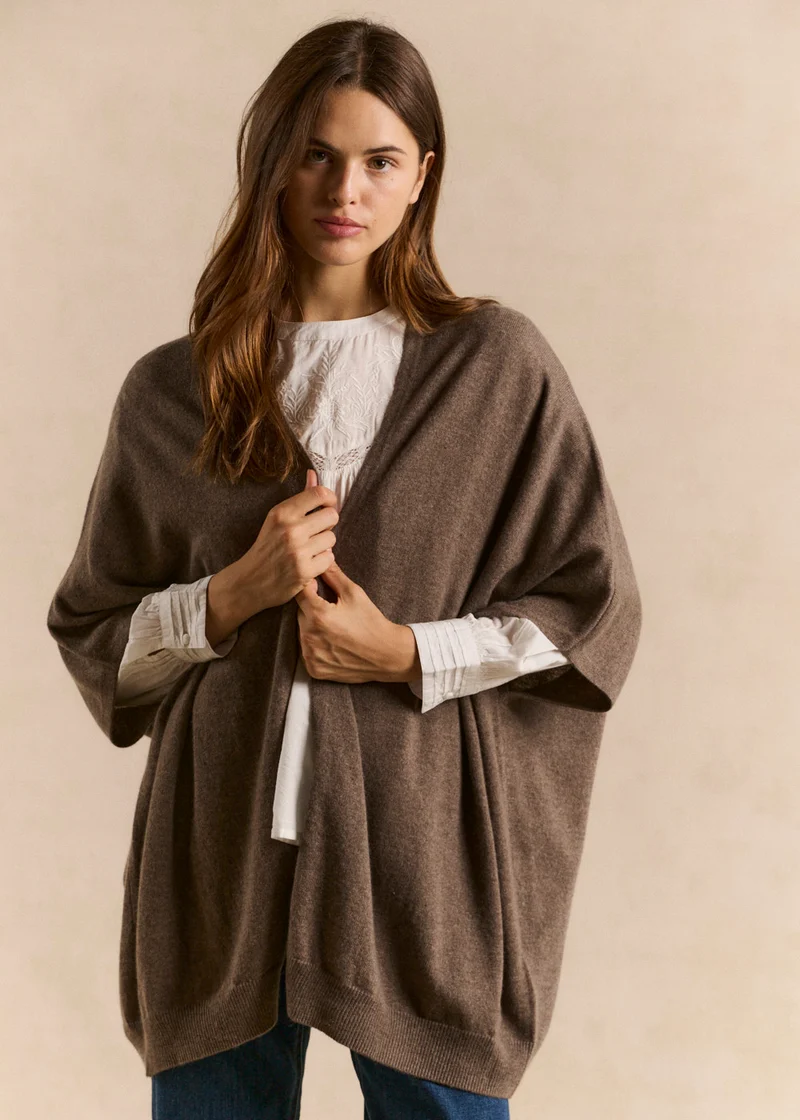Cardigan oversize en cachemire