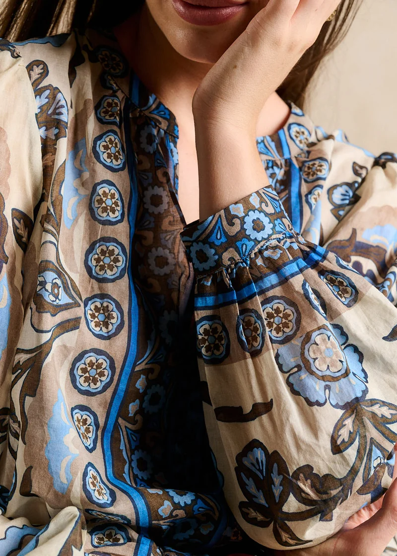 Chemise imprimé floral