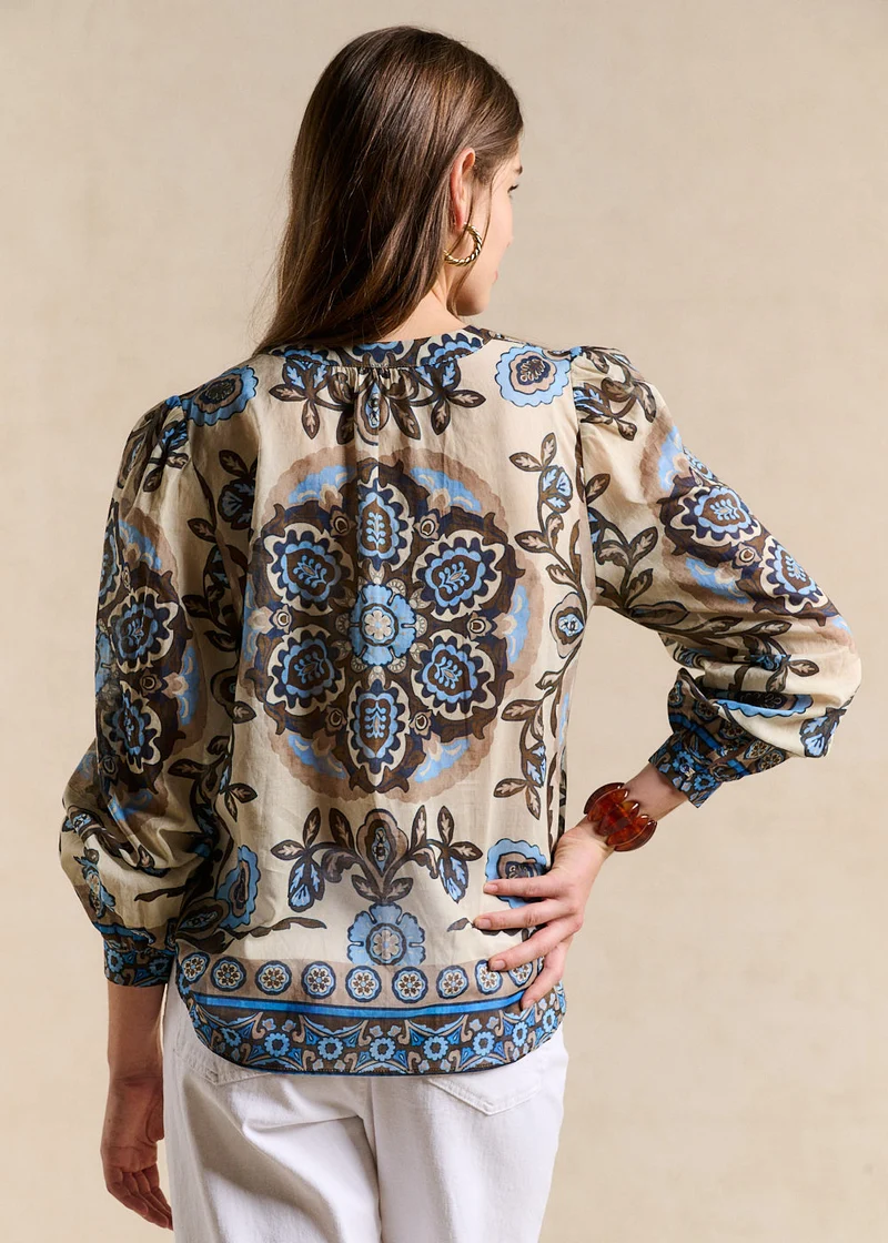Chemise imprimé floral