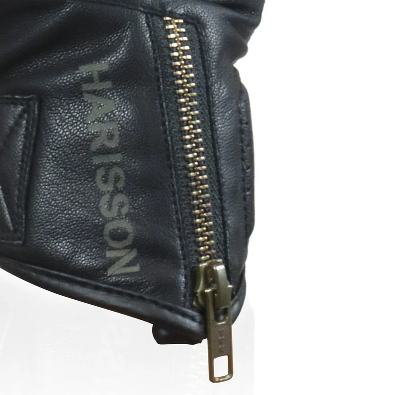 Gants moto cuir été homme Harisson WOLF CE