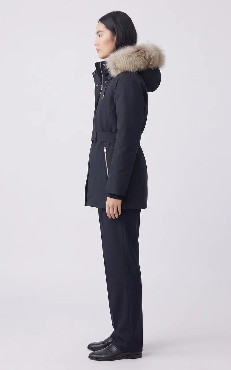 Parka Jeni-F 2-en-1 noir