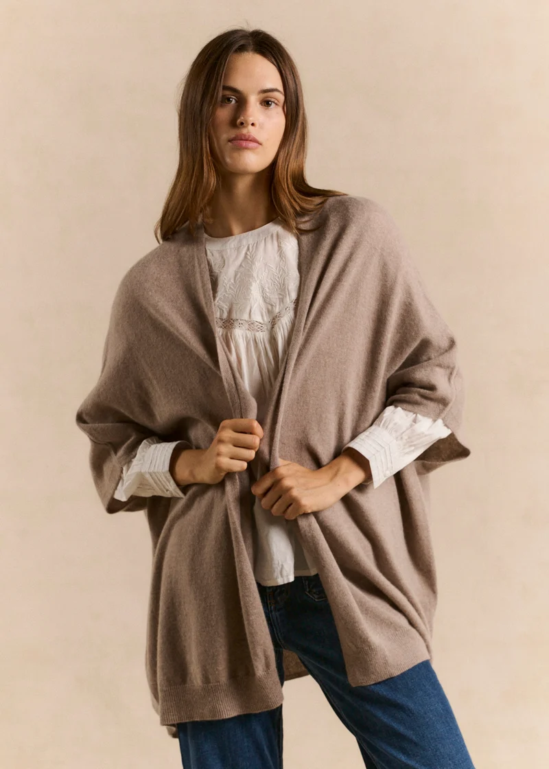 Cardigan oversize en cachemire