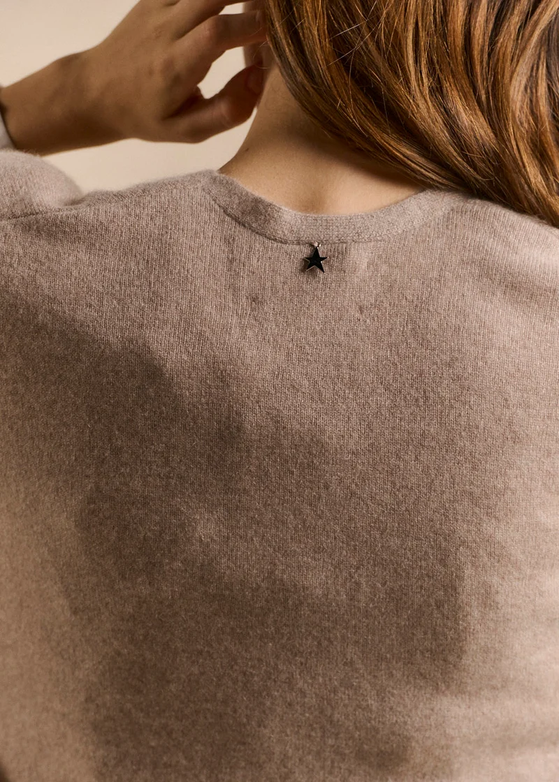 Cardigan oversize en cachemire