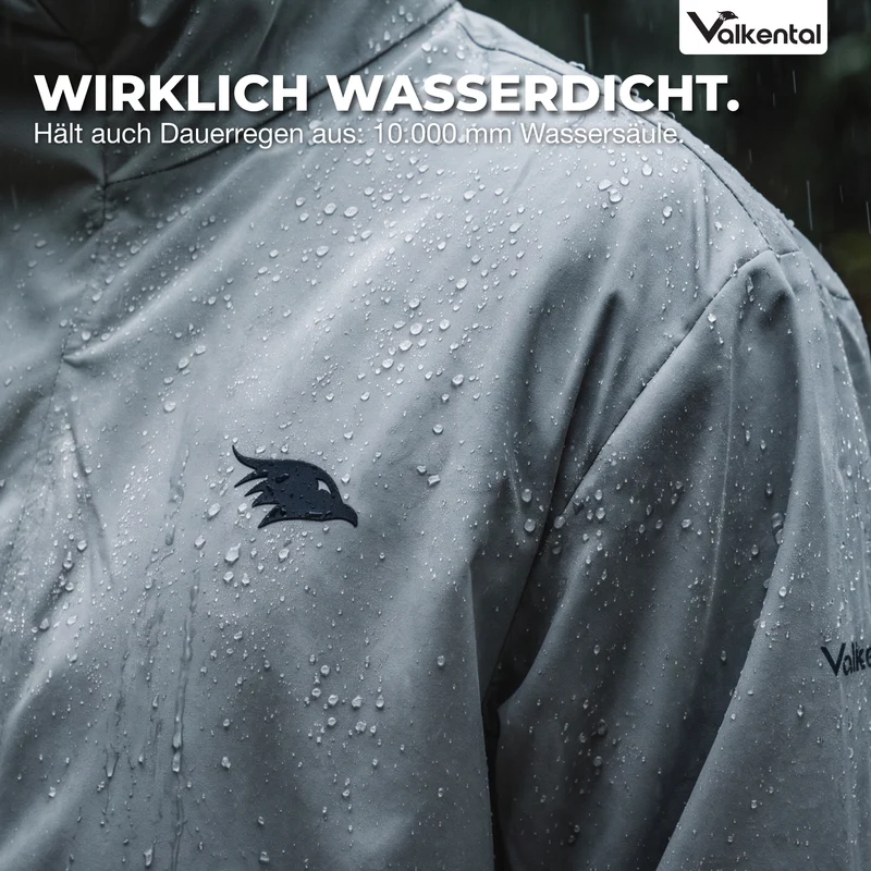 3in1 Smart Coat - Veste de protection certifiée, 100 % réfléchissante avec polaire amovible à fermeture éclair