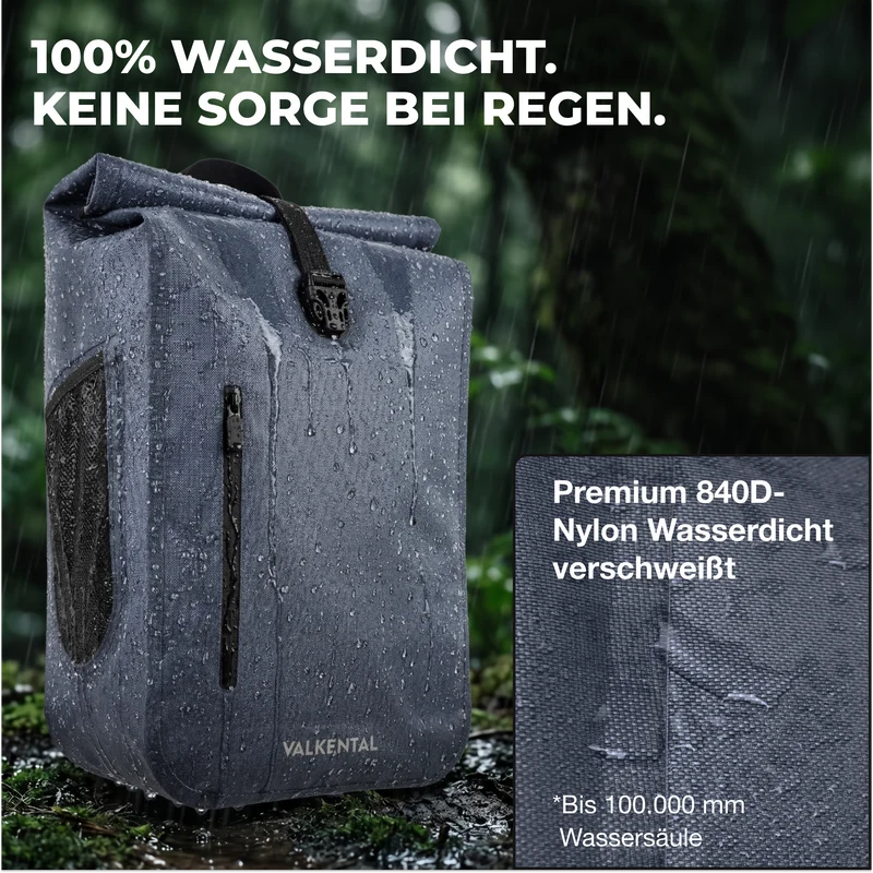 Sac à dos imperméable - Sac à dos imperméable et réfléchissant