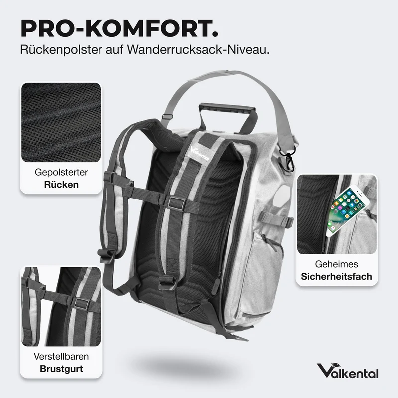 Sac de vélo ValkPro 3 en 1 - un produit polyvalent et ultra-fonctionnel - produit de deuxième choix