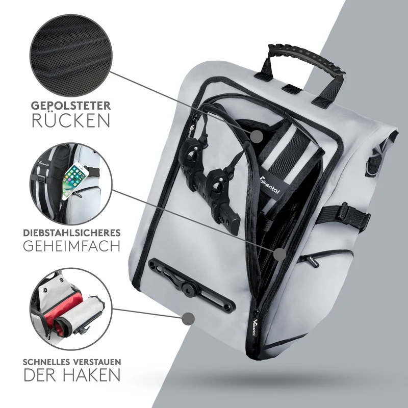 Sac de vélo ValkPro 3 en 1 - un produit polyvalent et ultra-fonctionnel - produit de deuxième choix