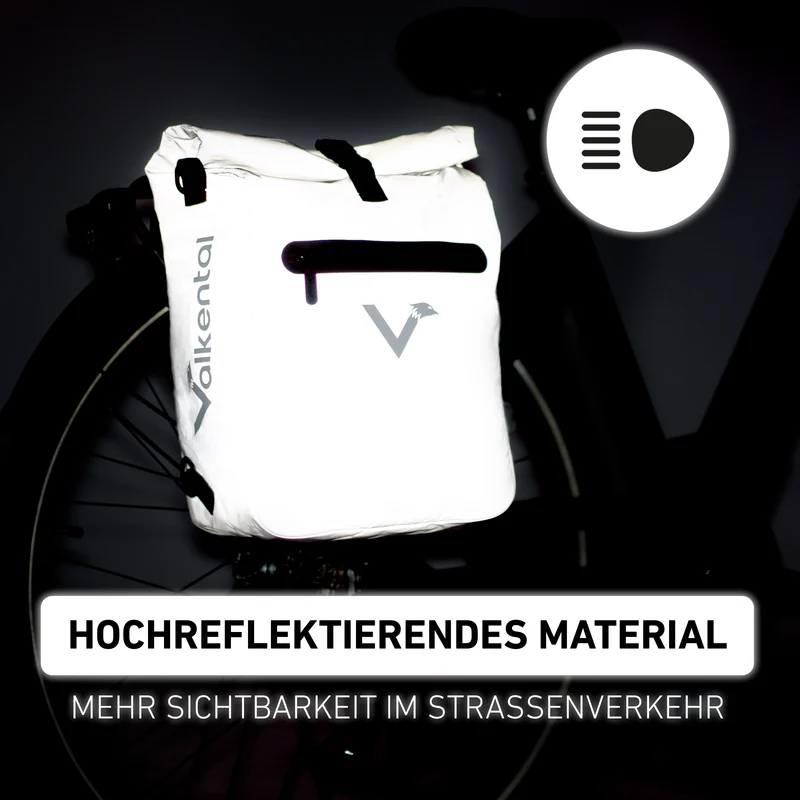 ValkOne Light - Sacoche de vélo 3en1 - parfaite pour ton quotidien !