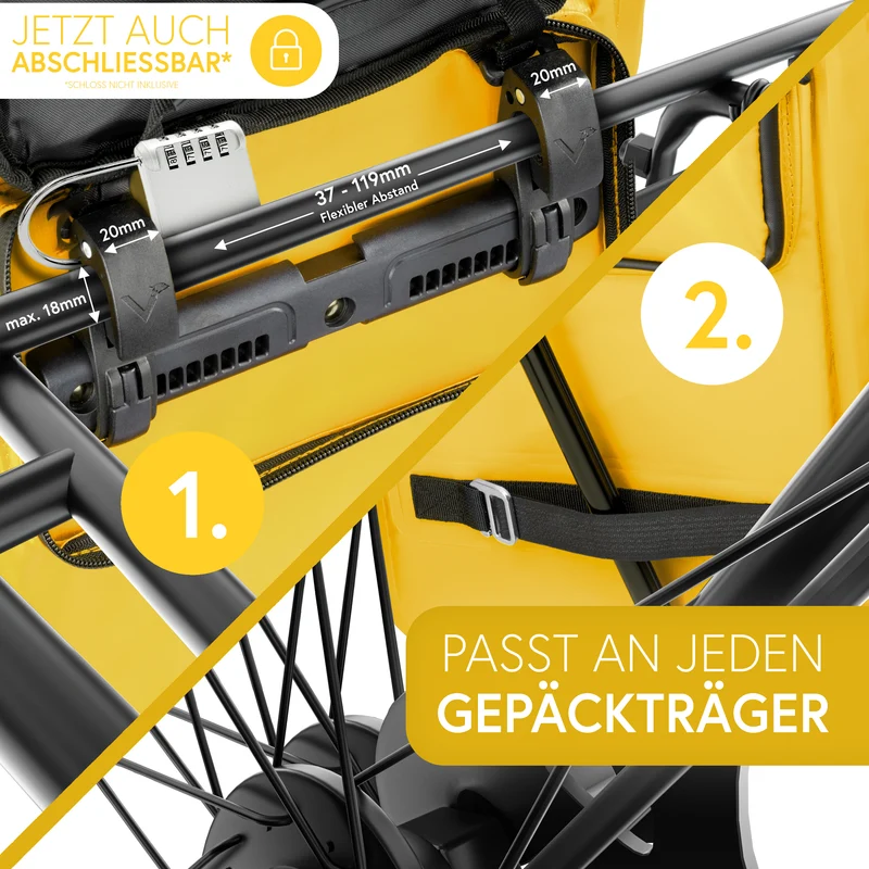 ValkOne 3in1 sacoche de vélo - parfaite pour ton quotidien !