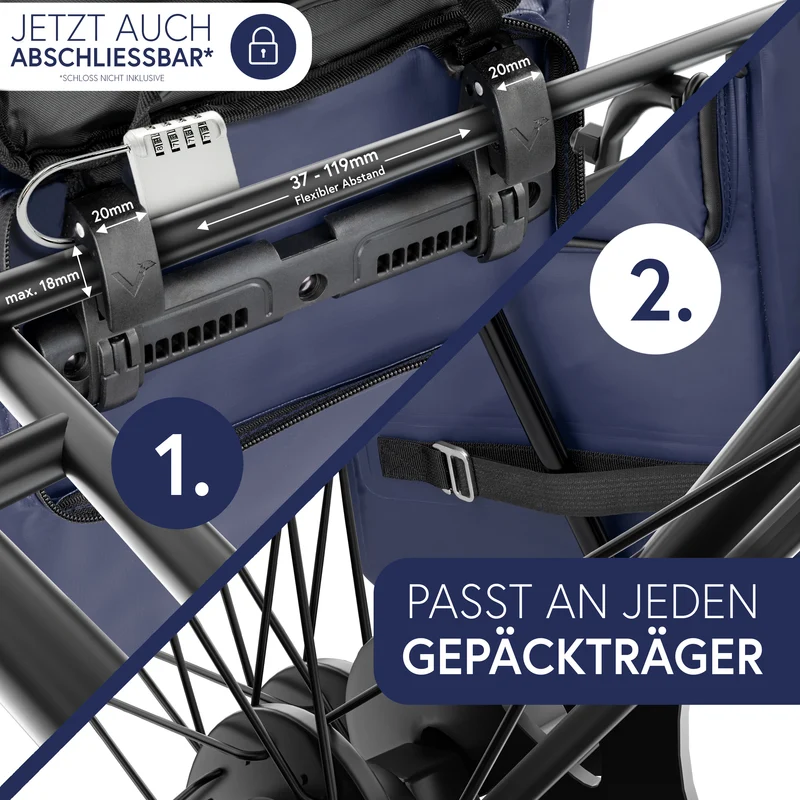 ValkOne 3in1 sacoche de vélo - parfaite pour ton quotidien !