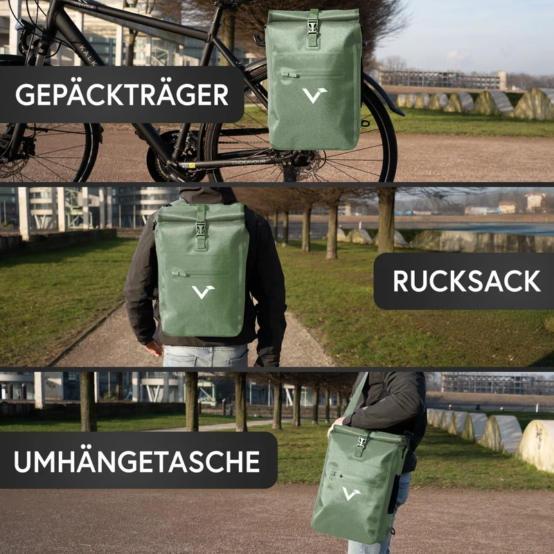 ValkOne 3in1 sacoche de vélo - parfaite pour ton quotidien !