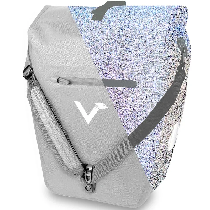 Sac à vélo Urban - Sac de porte-bagages 2 en 1 pratique au look urbain - Produit de deuxième choix