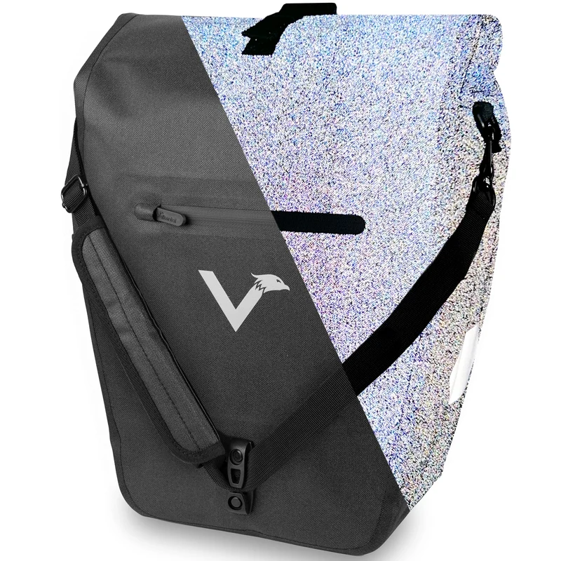 Sac à vélo Urban - Sac de porte-bagages 2 en 1 pratique au look urbain - Produit de deuxième choix