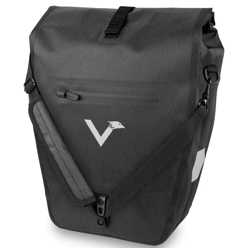 Sac à vélo Urban - Sac de porte-bagages 2 en 1 pratique au look urbain - Produit de deuxième choix