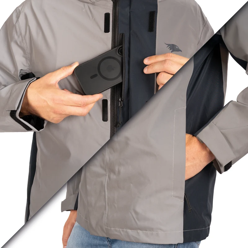 Rain Jacket - veste de pluie 100% réfléchissante et imperméable