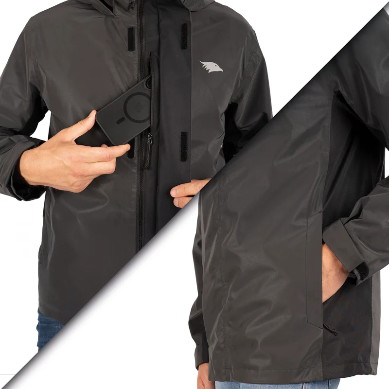 Rain Jacket - veste de pluie 100% réfléchissante et imperméable