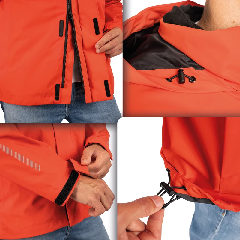 Rain Jacket - veste de pluie 100% réfléchissante et imperméable