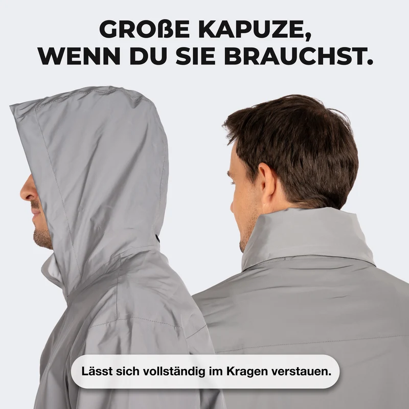 Veste 3 en 1 Smart Jacket - 100 % réfléchissante et imperméable