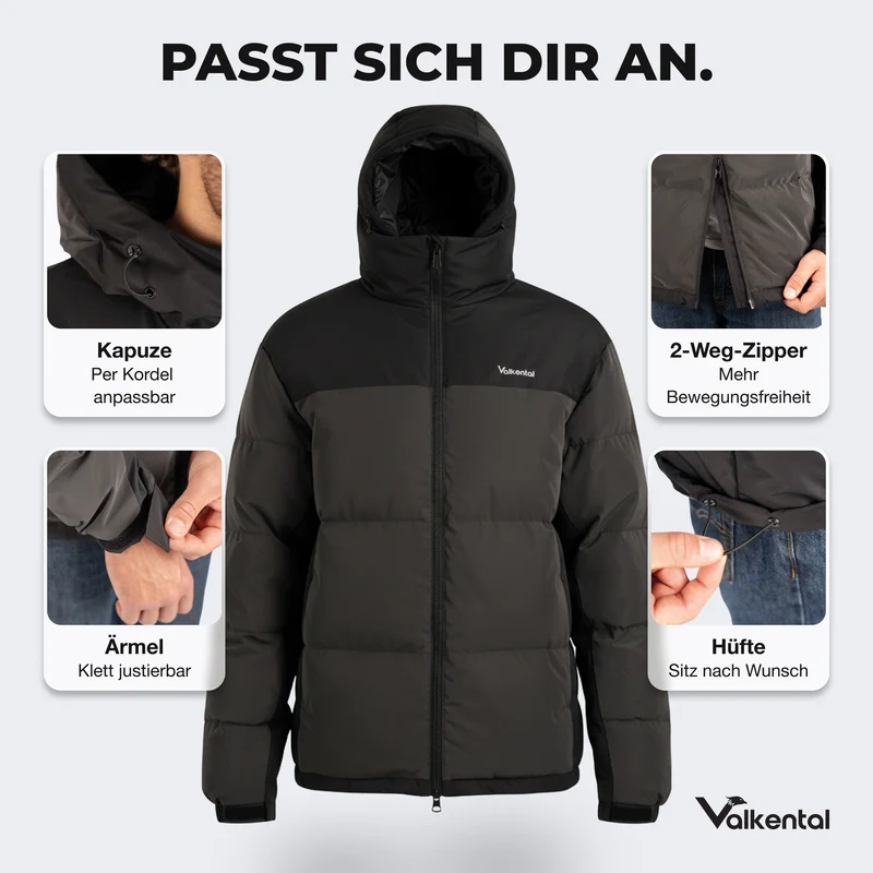 NOUVEAU : Reflective Puffer - Doudoune 100 % réfléchissante - Produit de deuxième choix