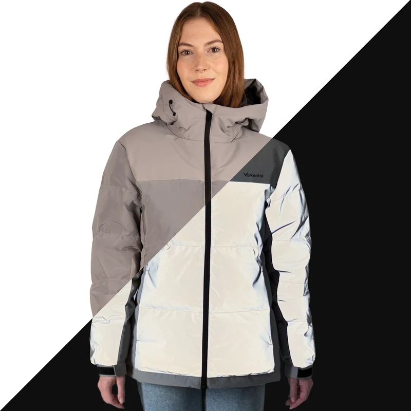 NOUVEAU : Reflective Puffer - Doudoune 100 % réfléchissante - Produit de deuxième choix