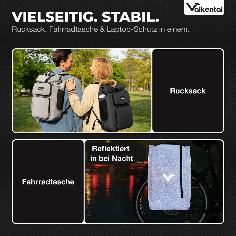 UrbanX 2.0 - Sac de vélo et sac à dos 2 en 1 pour la ville - Produit de seconde main