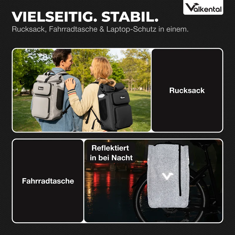UrbanX 2.0 - Sac de vélo et sac à dos 2 en 1 pour la ville - Produit de seconde main
