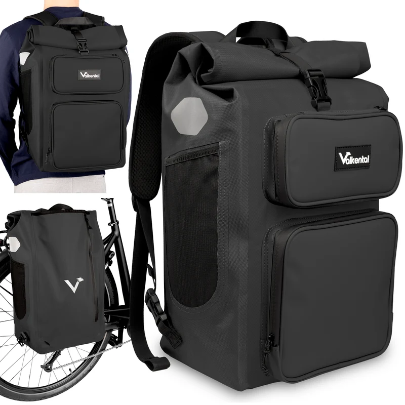 UrbanX 2.0 - Sacoche de vélo et sac à dos 2 en 1 pour la ville
