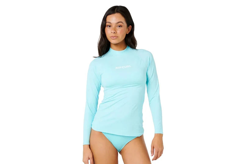 RASHGUARD CLASSIQUE SURF À MANCHES LONGUES UPF