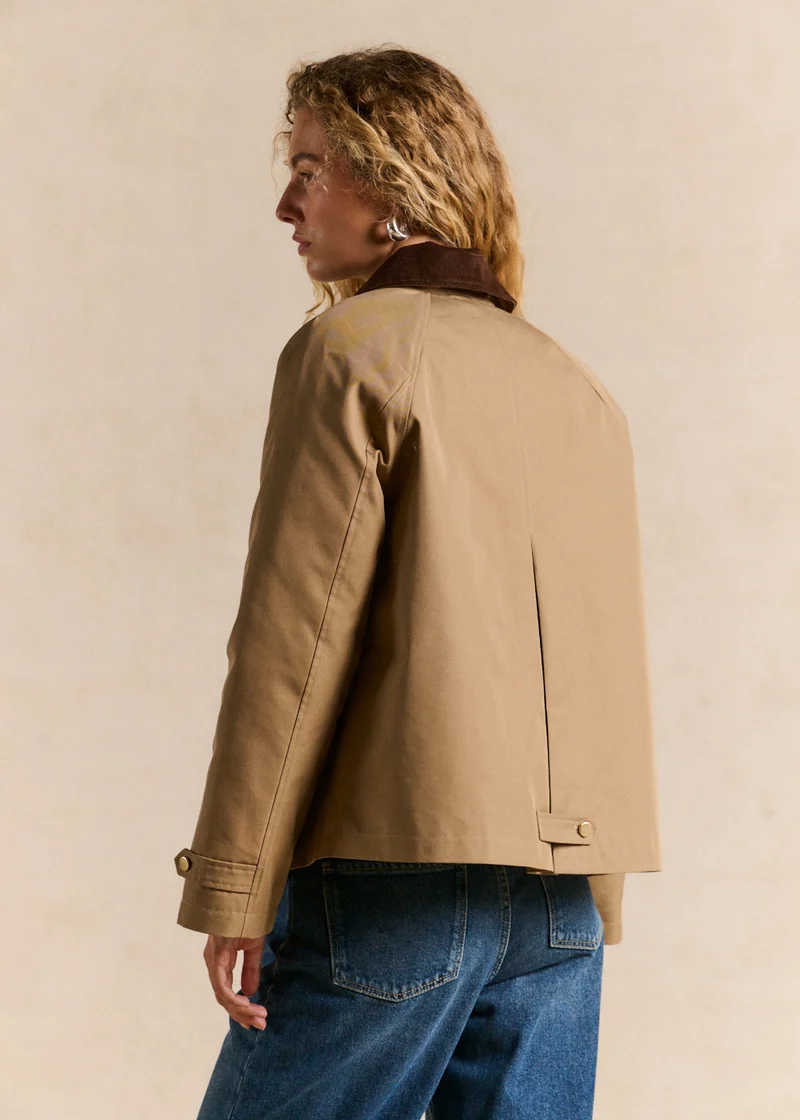 Veste courte doublure matelassée amovible