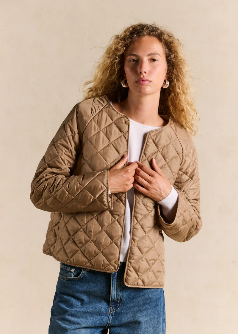 Veste courte doublure matelassée amovible