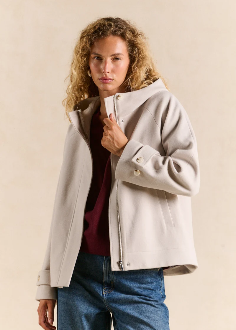 Blouson à capuche