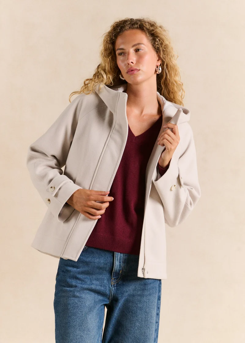 Blouson à capuche