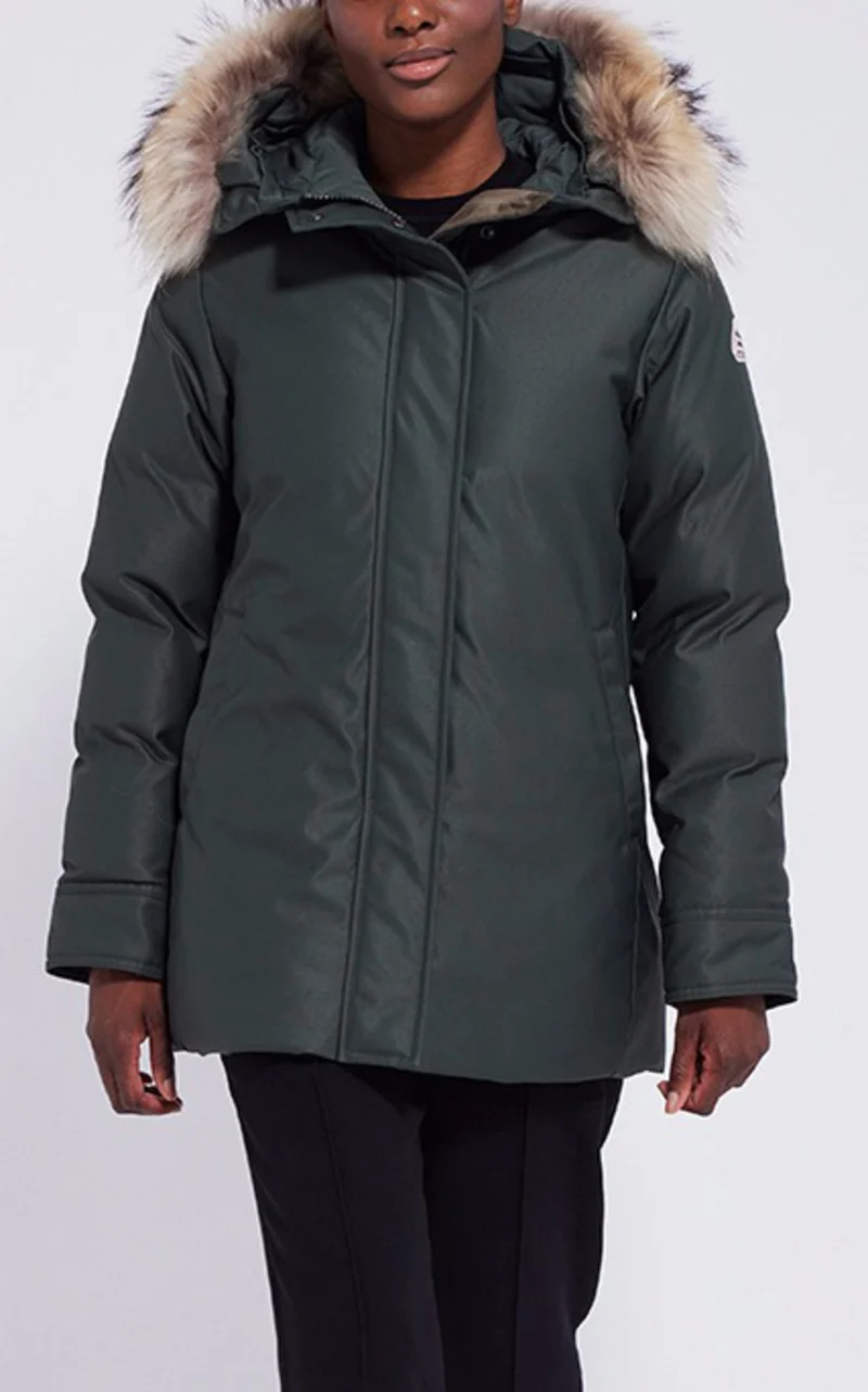 Parka Bordeaux kaki