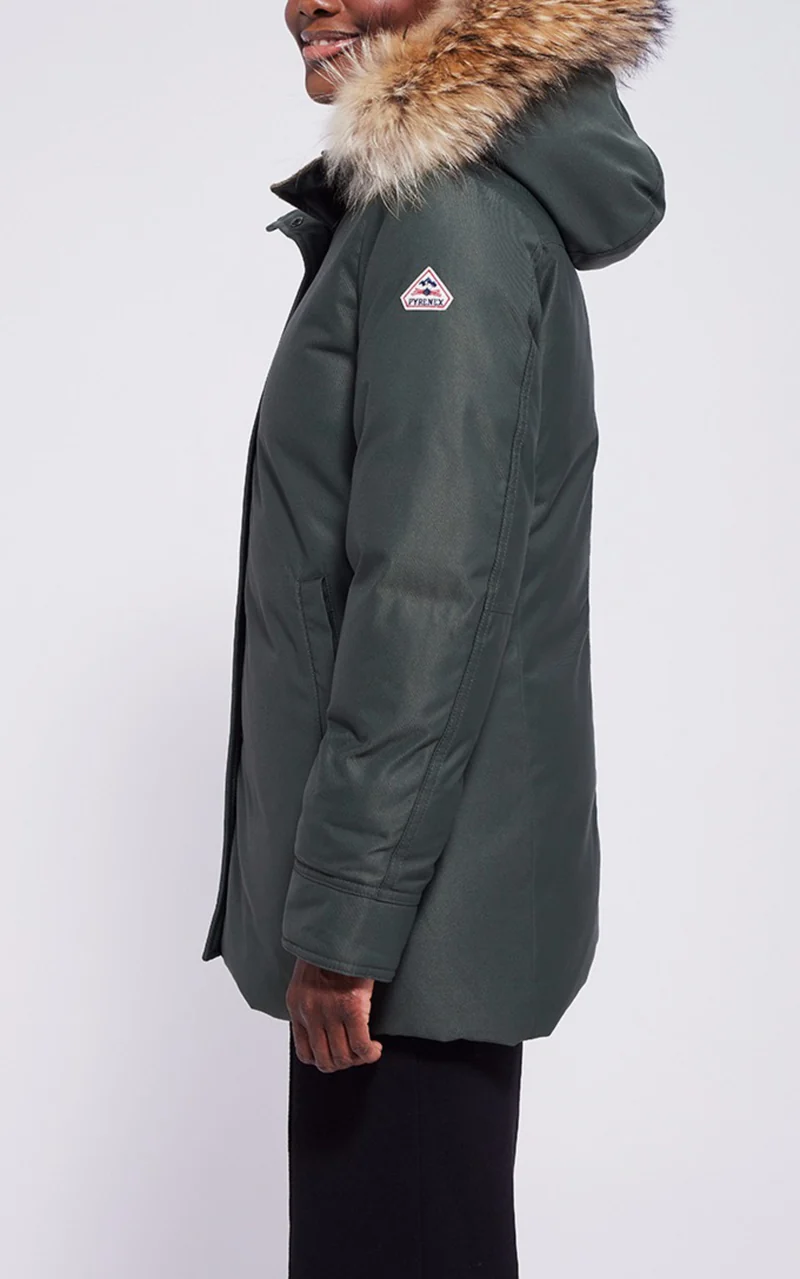 Parka Bordeaux kaki