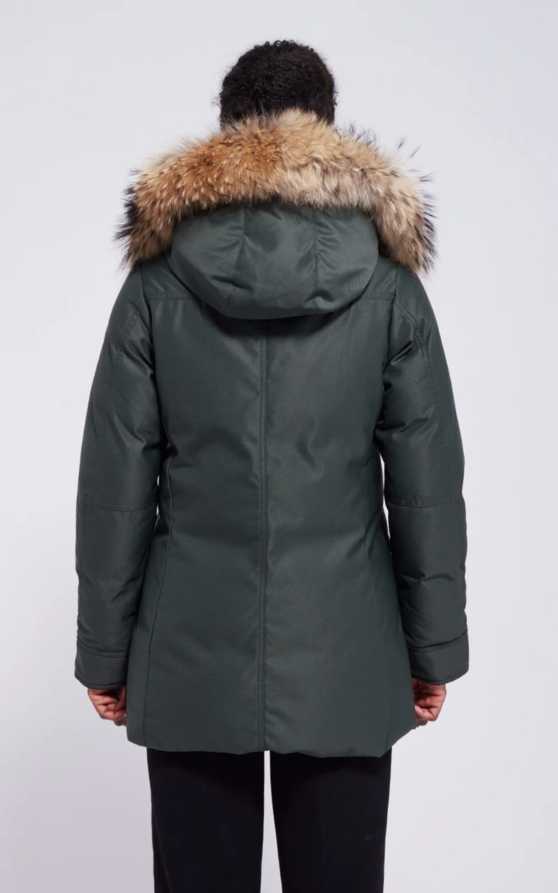 Parka Bordeaux kaki
