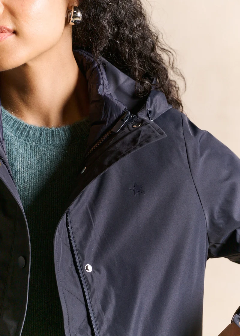 Parka déperlante avec doudoune amovible