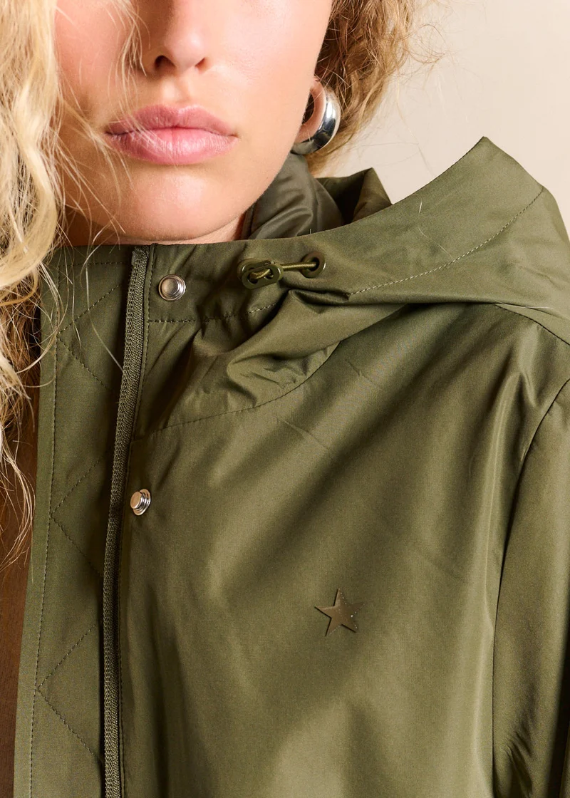 Parka déperlante avec doudoune amovible