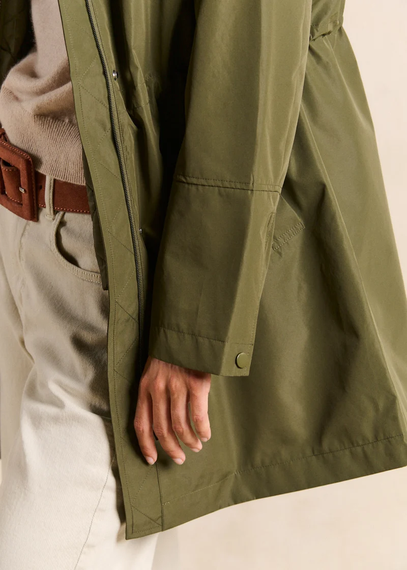 Parka déperlante avec doudoune amovible