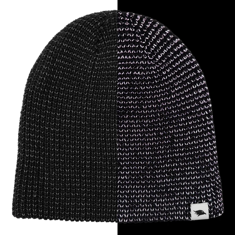Reflective Beanie - Bonnet tricoté avec fil réfléchissant